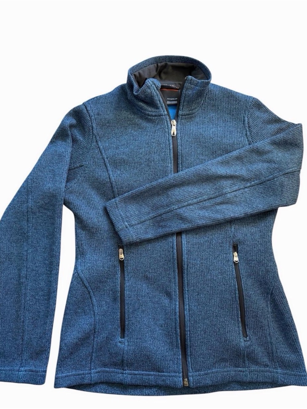 Spyder Women's Navy Blue Full-Zip Utility Jacket